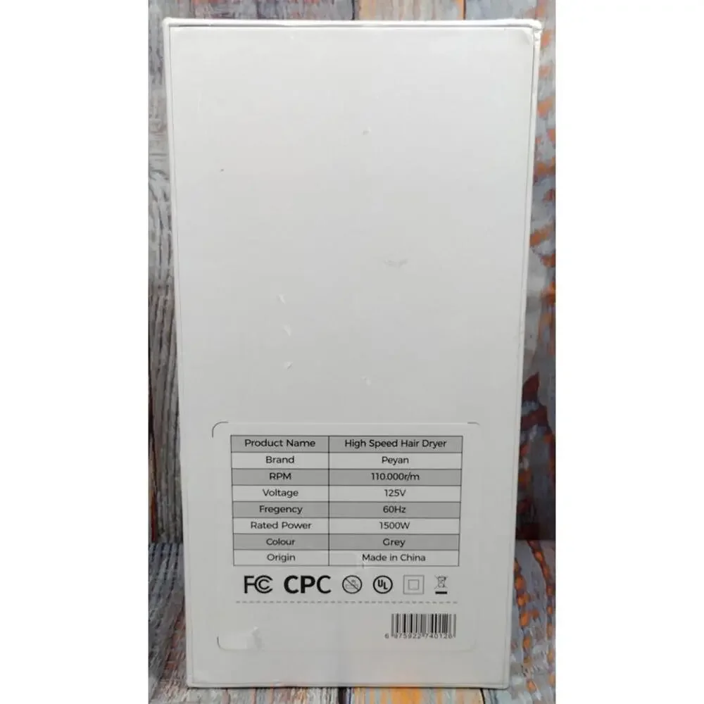 Professional 3-Color LED‎ Ring Hair Dryer with Multiple Heat Settings - Picture 11 of 15